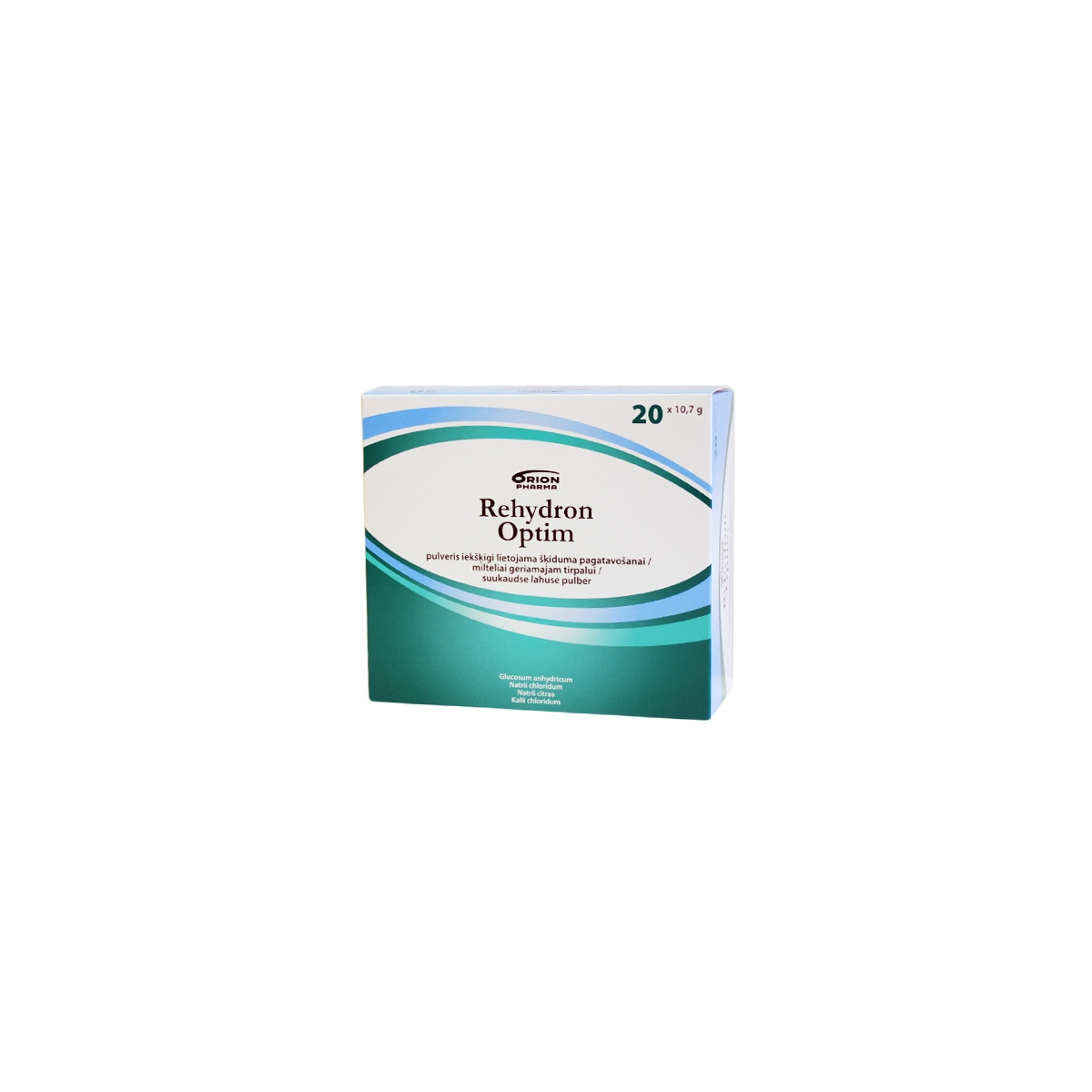 Rehydron Optim milteliai geriamam tirpalui 10.7g N20 - 