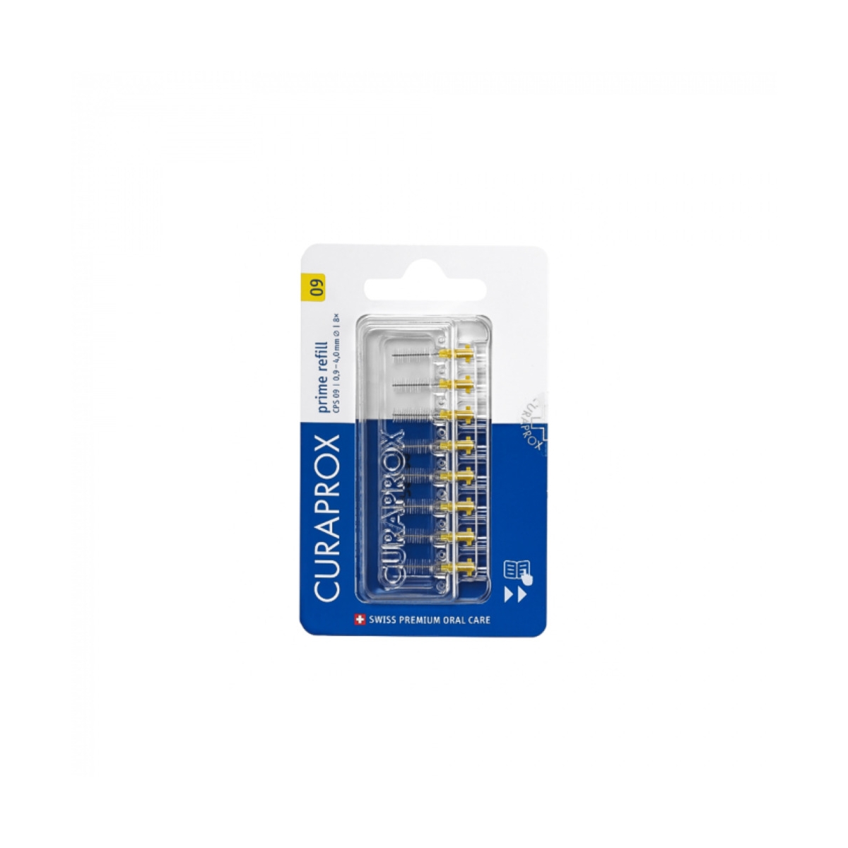 CURAPROX tarpdančių šepetėlių papildymas CPS PRIME 09, N8 - 