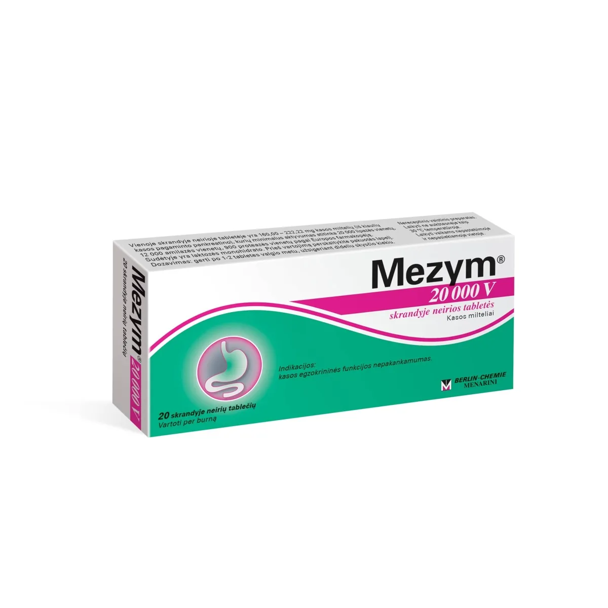 Mezym 20`000 tab. N20 - 