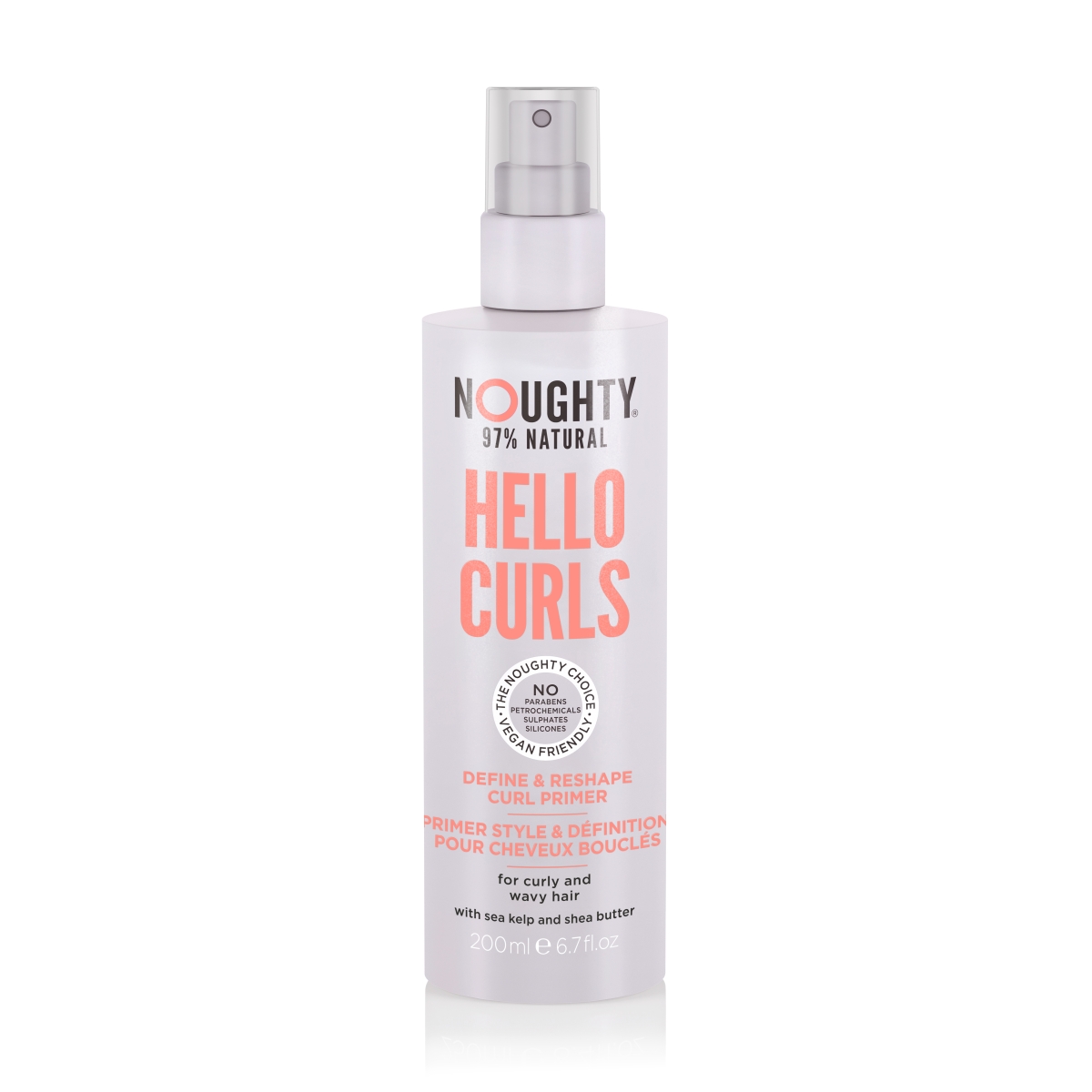 NOUGHTY purškiama garbanų formavimo priemonė HELLO CURLS, 200ml - 