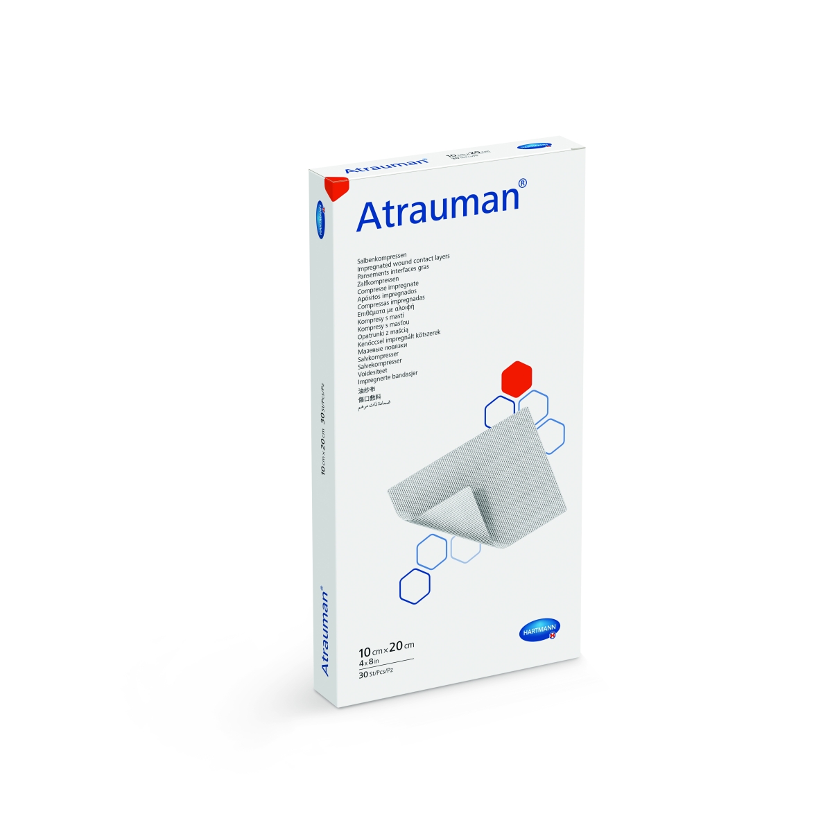 HARTMANN tinklelinis tvarstis ATRAUMAN, 10 x 20cm, N1 - 