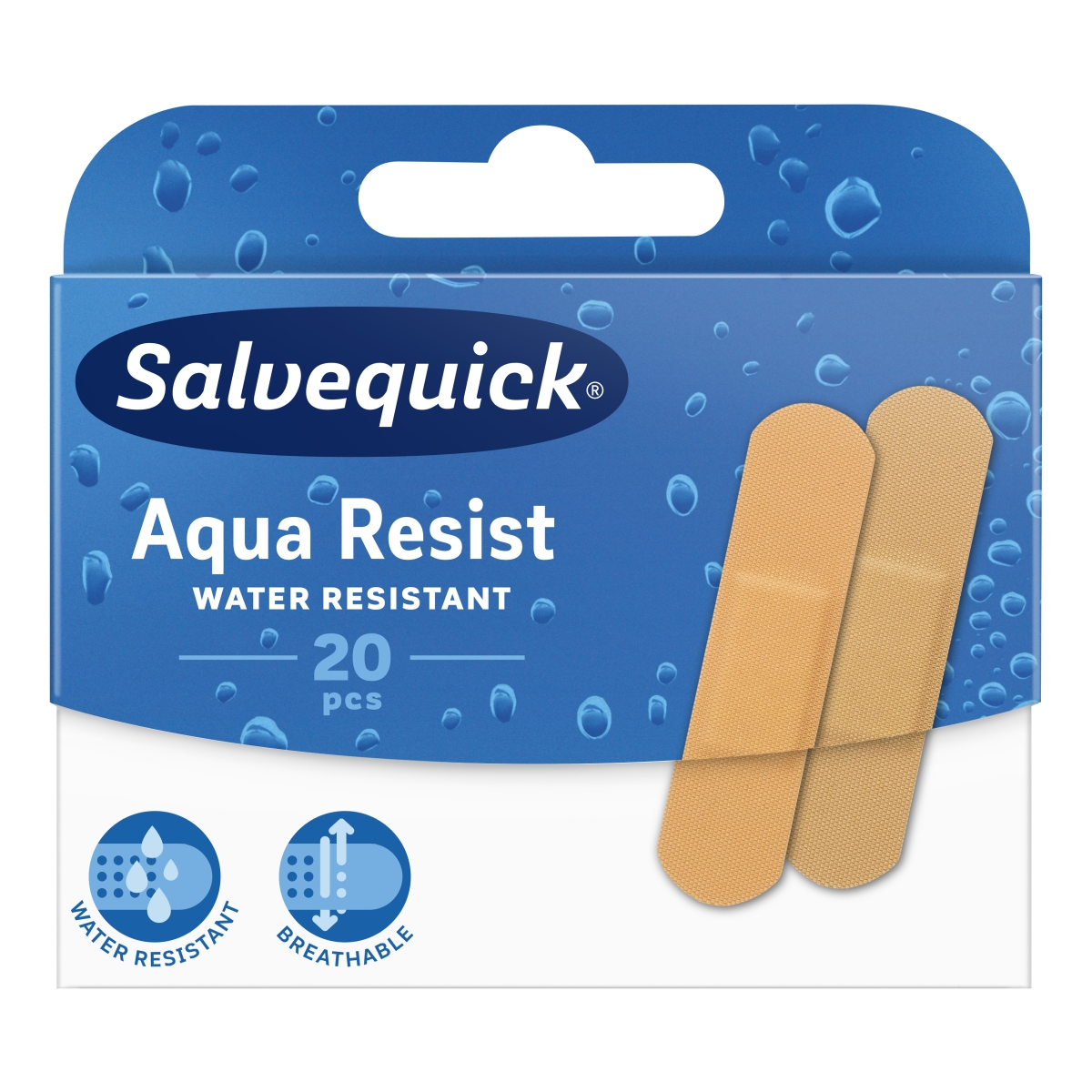 Salvequick „Aqua Resist“ pleistrų rinkinys, N20 - 