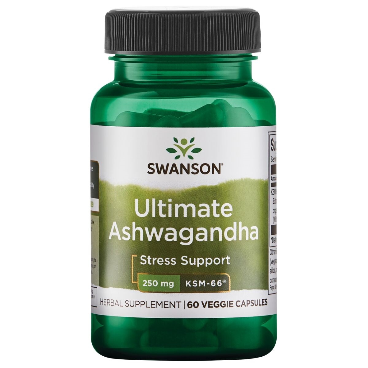 SWANSON AŠVAGANDA (ASHWAGANDHA) KSM-66 EKSTRAKTAS - 