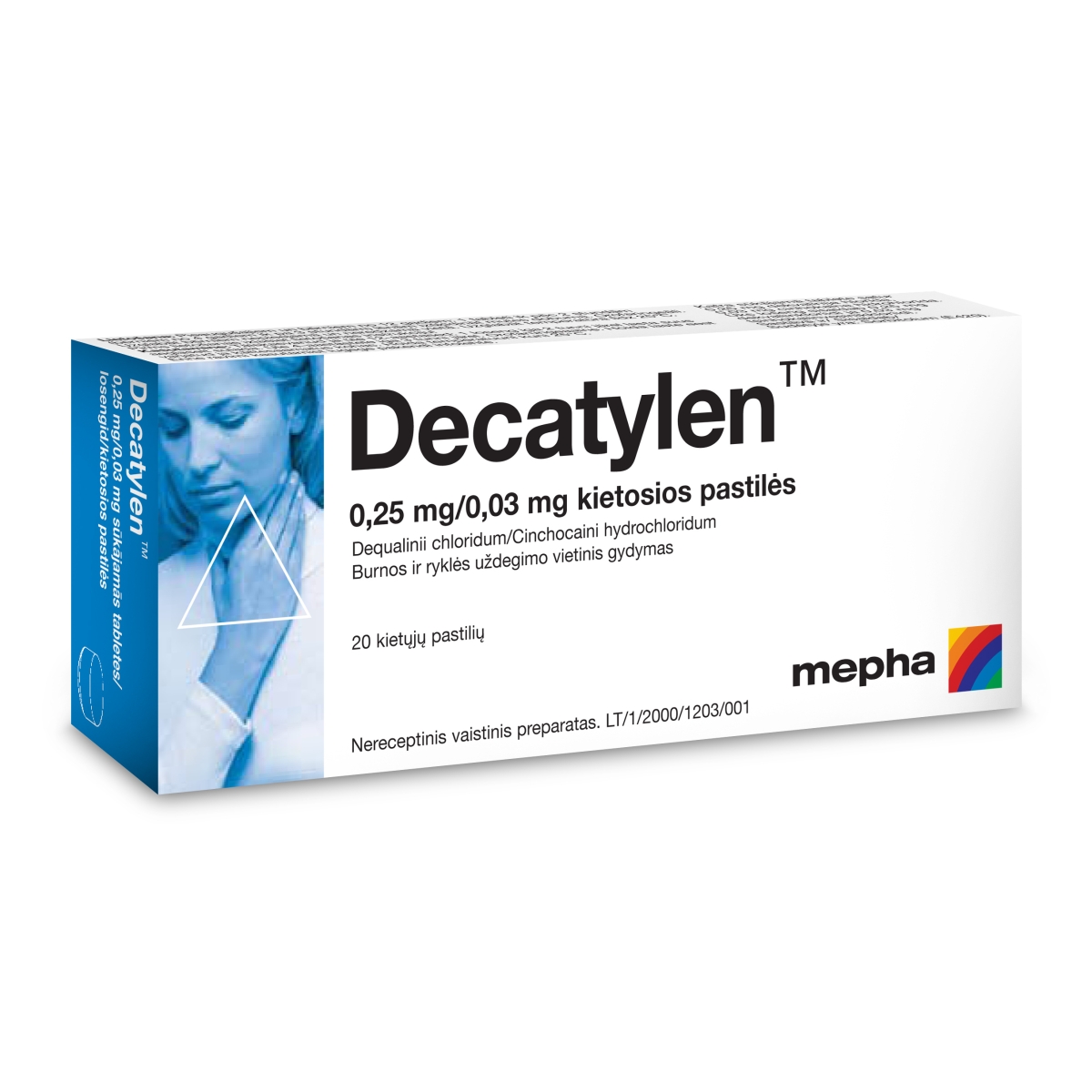 Decatylen 0,25/0,03mg lozenges N20 - 