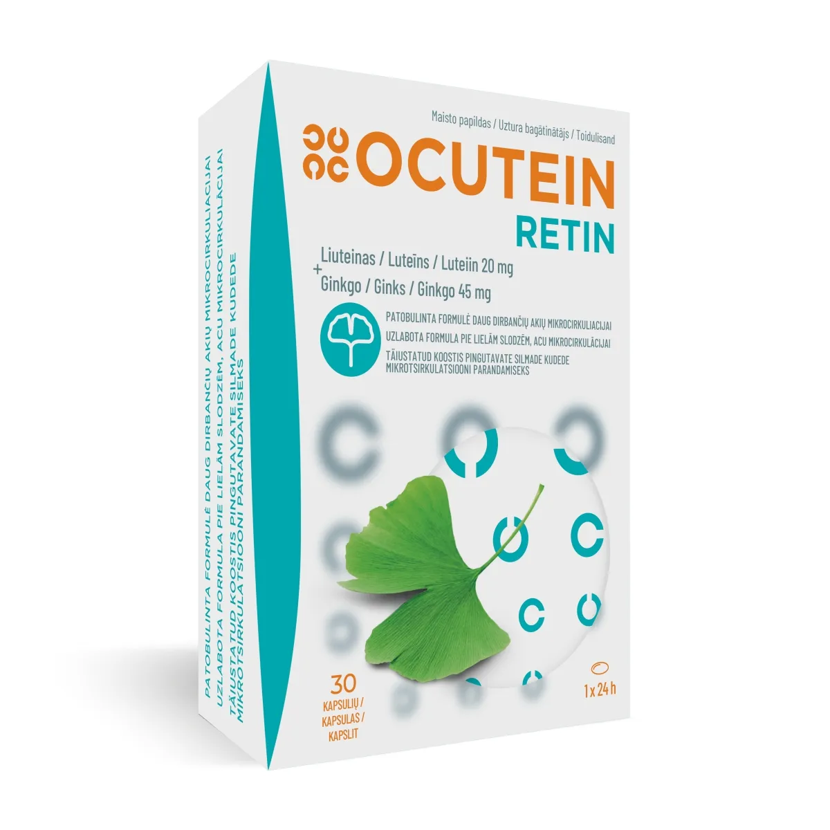 Ocutein Retin kapsulės N30 - 