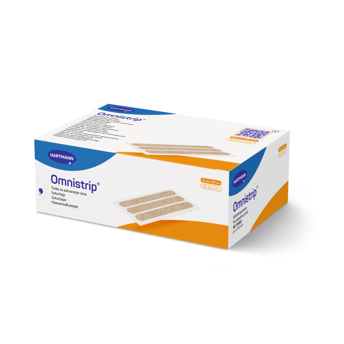 HARTMANN žaizdą užverianti juostelė OMNISTRIP, 12 x 101mm, N6 - 