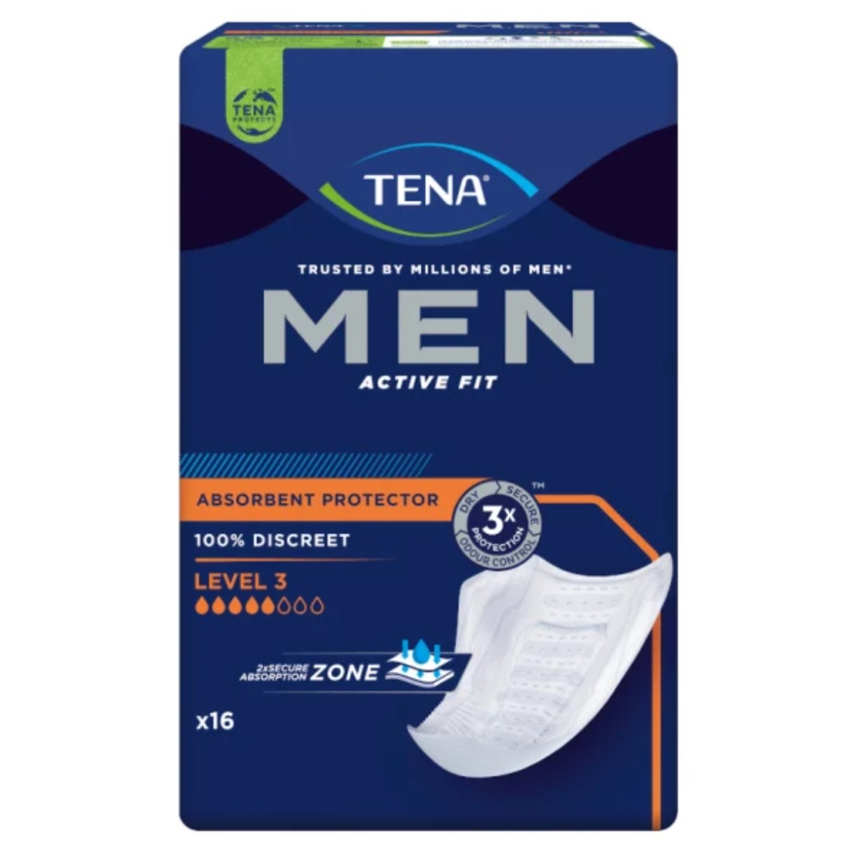 TENA įklotai vyrams MEN LEVEL 3, N16 - 