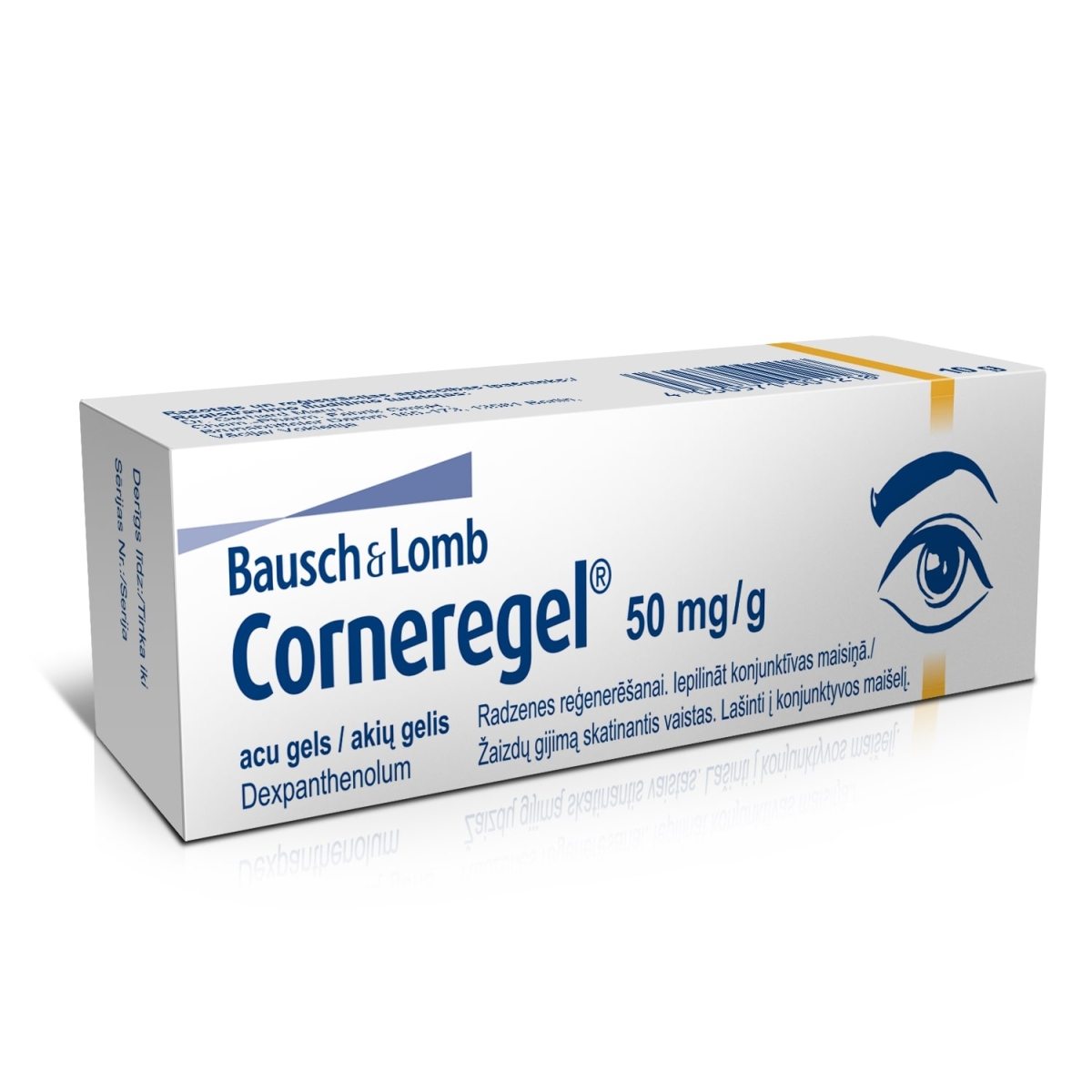 Corneregel 50mg/g.akių gelis 10g N1 - 
