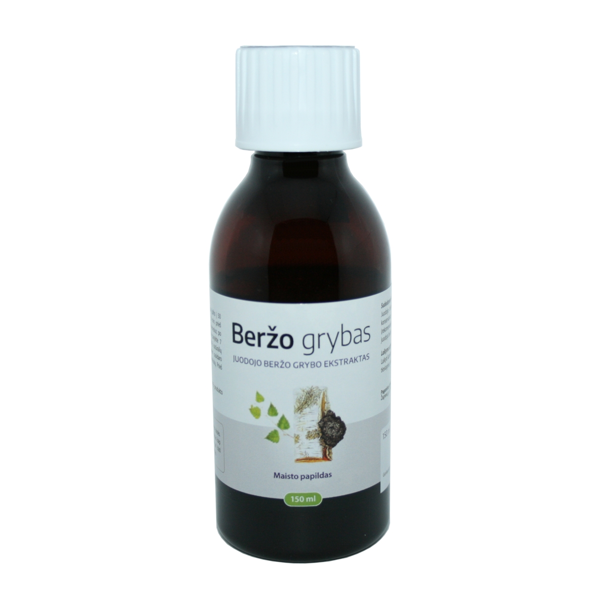 Beržo grybas, geriamasis tirpalas 150 ml - 