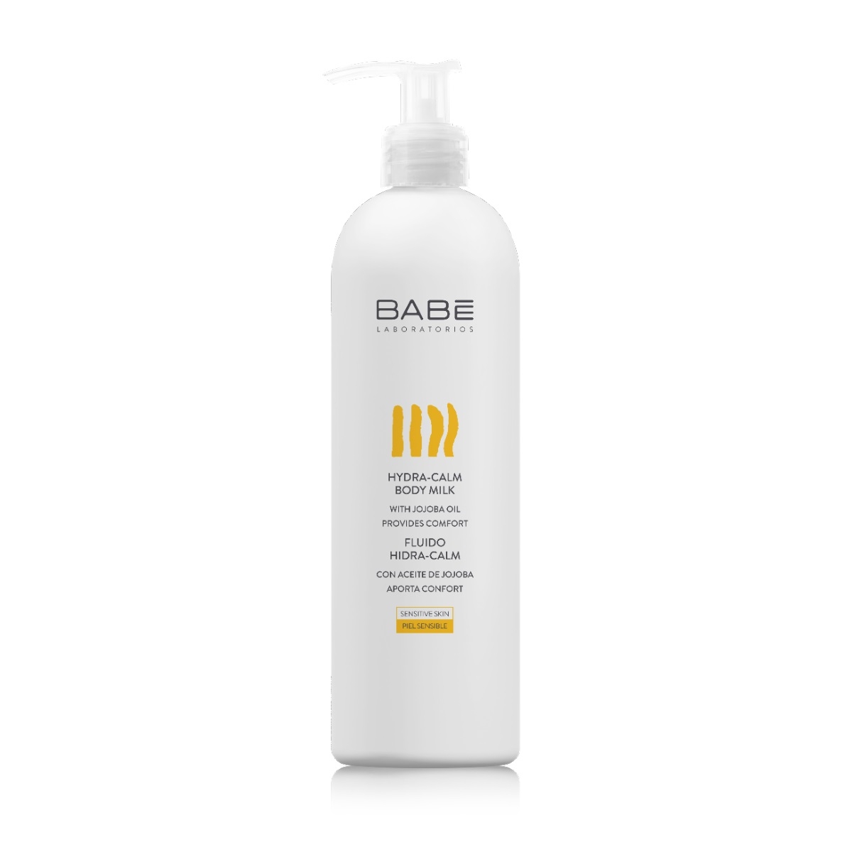 BABE drėkinamasis pienelis jautriai kūno odai BODY HYDRA-CALM, 500ml