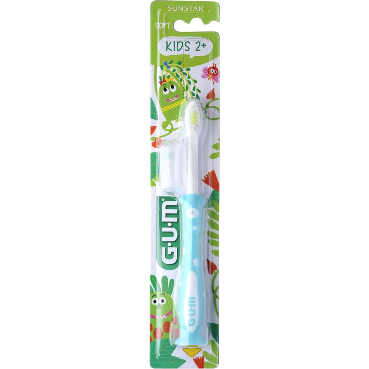 G.U.M. dantų šepetėlis nuo 2+ metų KIDS, N1 - 