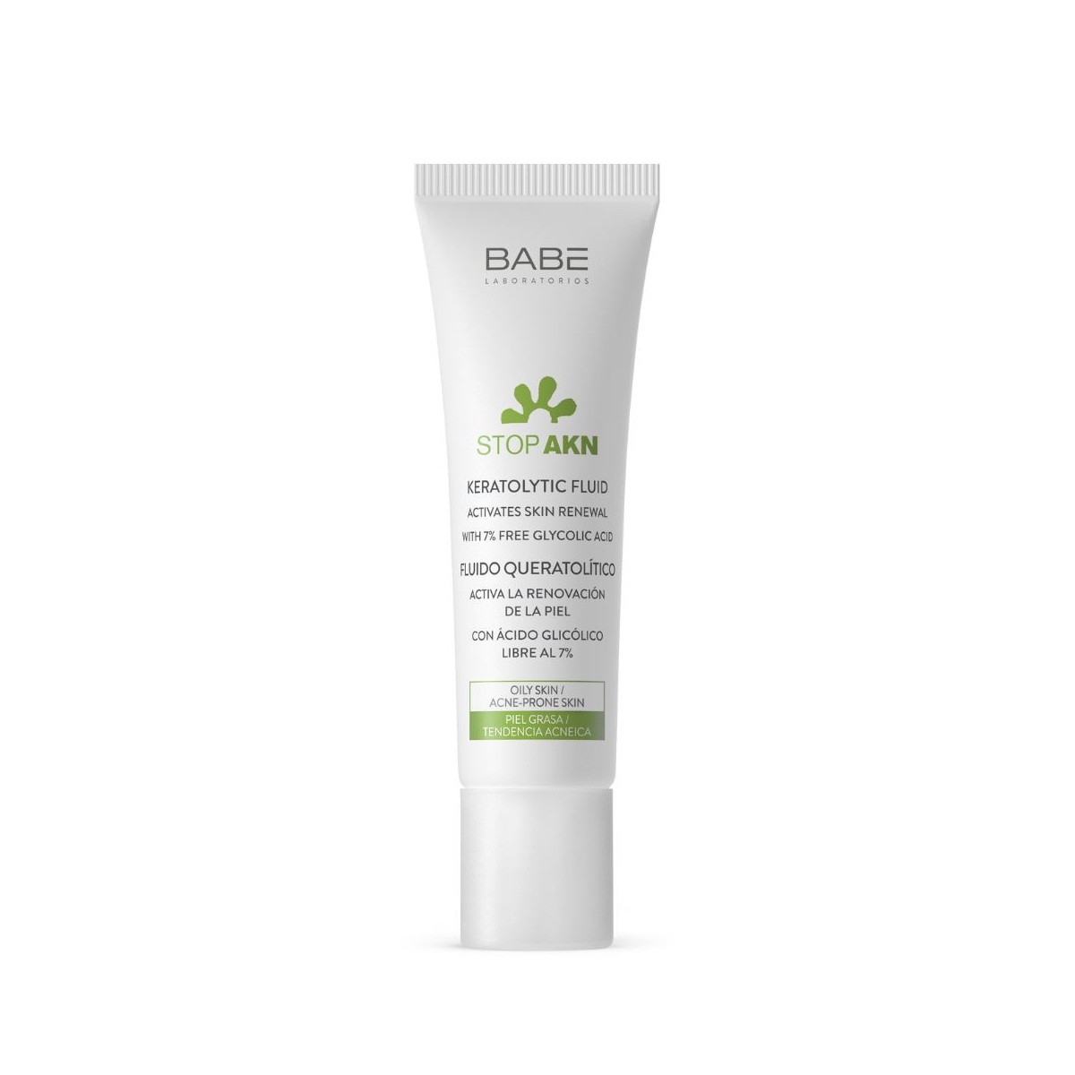 BABÉ naktinis atkuriamasis keratolitinis fluidas STOP AKN, 30ml - 