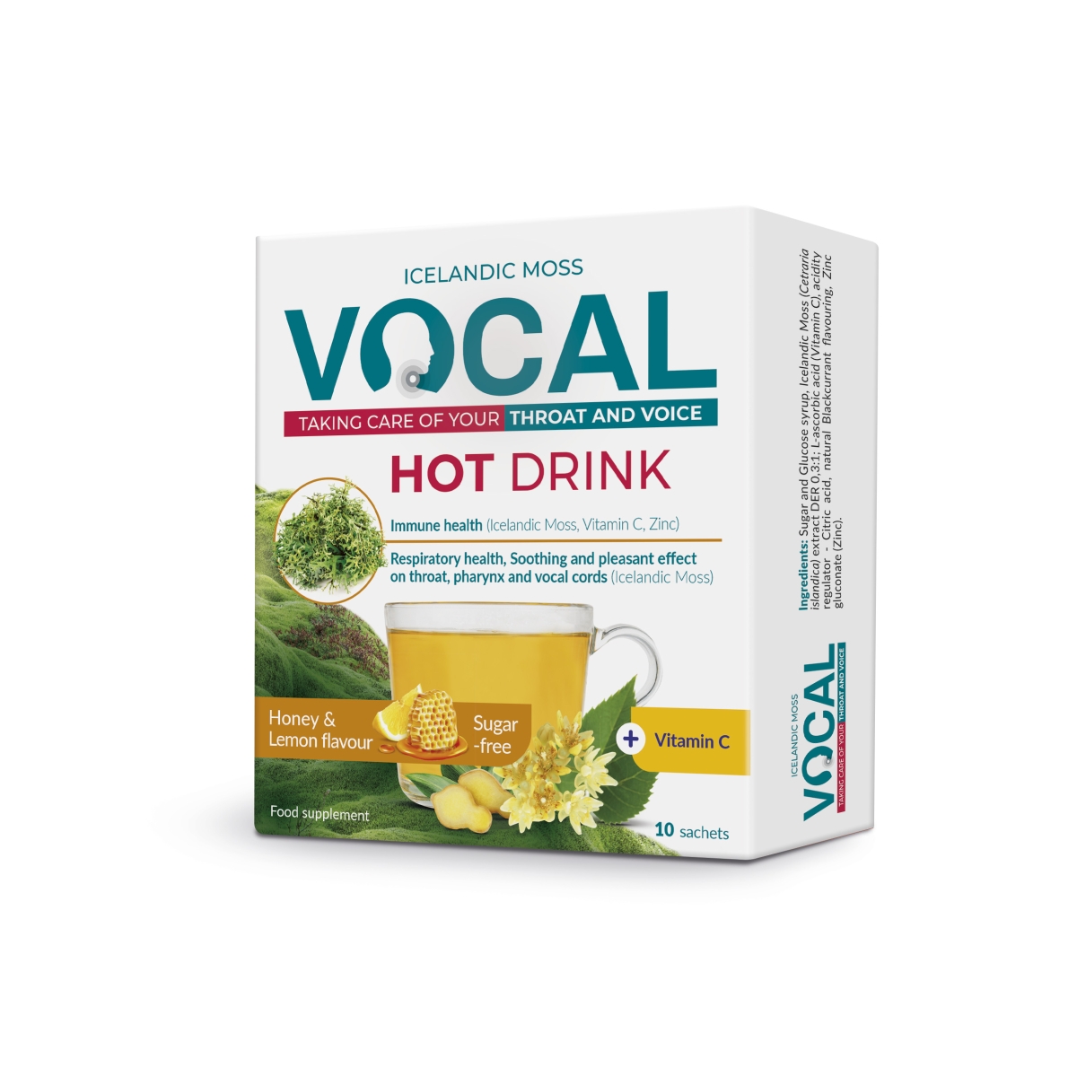 Vocal milteliai paketėliuose karštam gėrimui ruošti - 