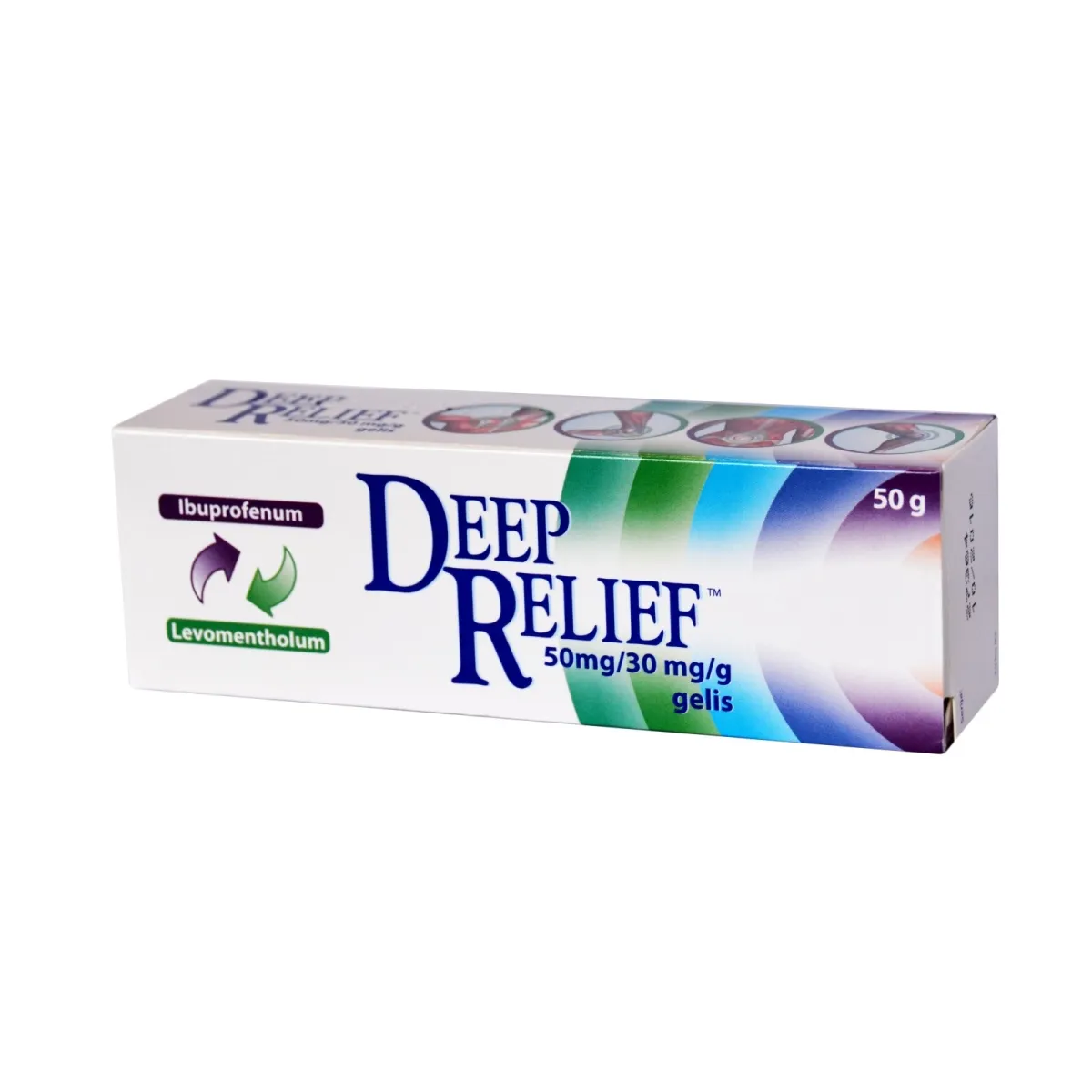 Deep Relief 50mg/30mg/g gelis 50g - 