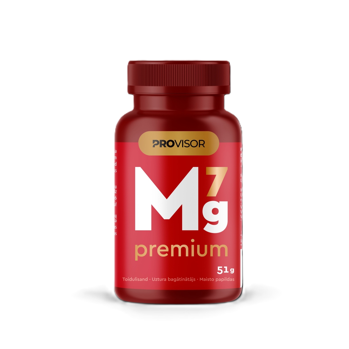 Provisor Mg7 Premium, 7 magnio druskos, N60 kapsulės - 