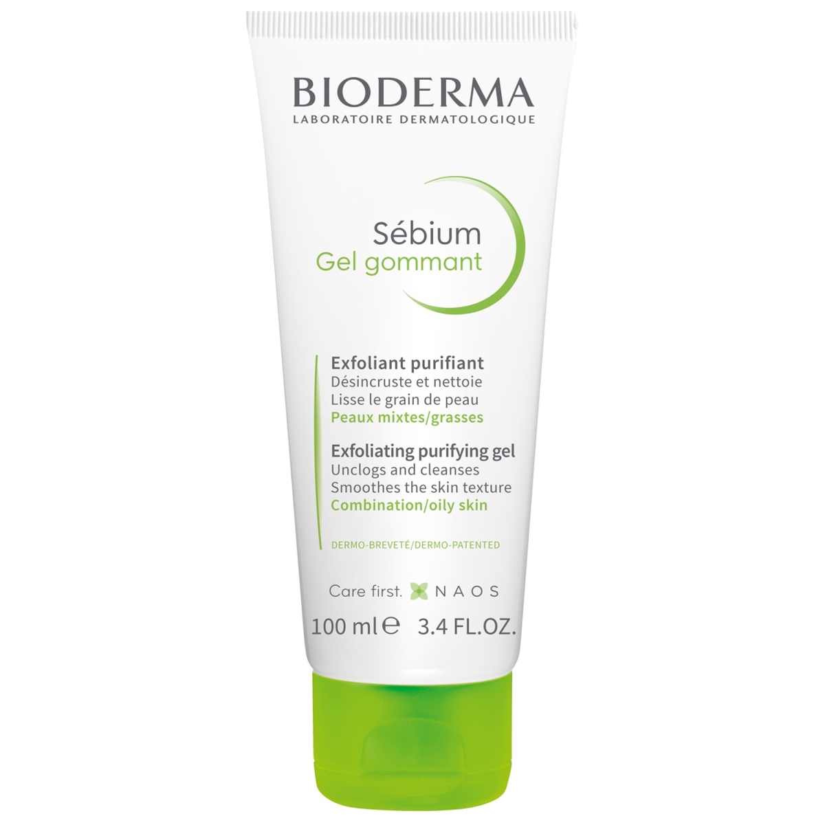 BIODERMA veido odos šveitiklis riebiai odai  SEBIUM GEL GOMMANT, 100 m - 
