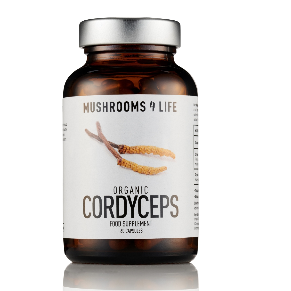 MUSHROOMS4LIFE ORGANIC CORDYSEPT, N60 - 
