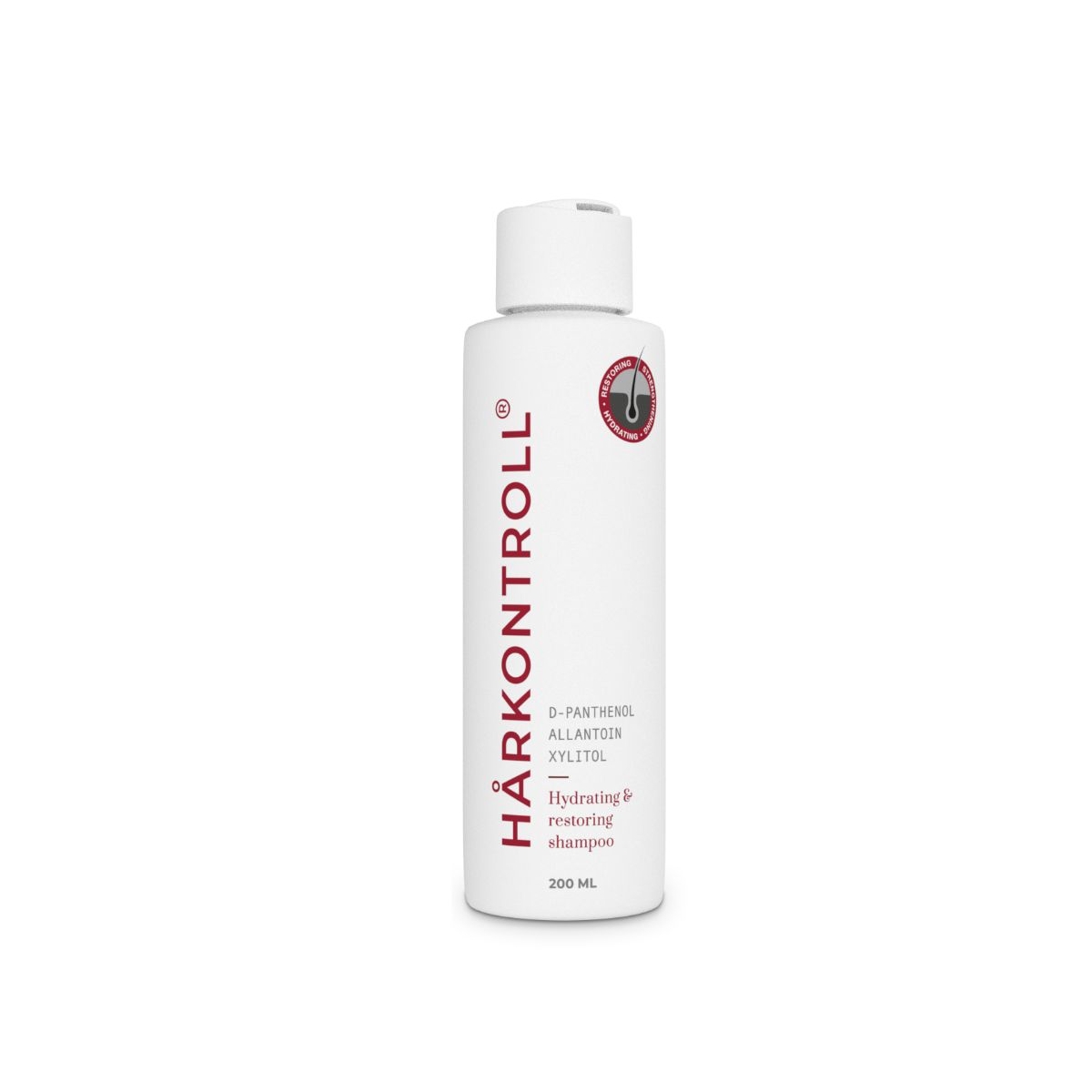 HÅRKONTROLL drėkinantis Ir atkuriantis šampūnas, 200ml - 