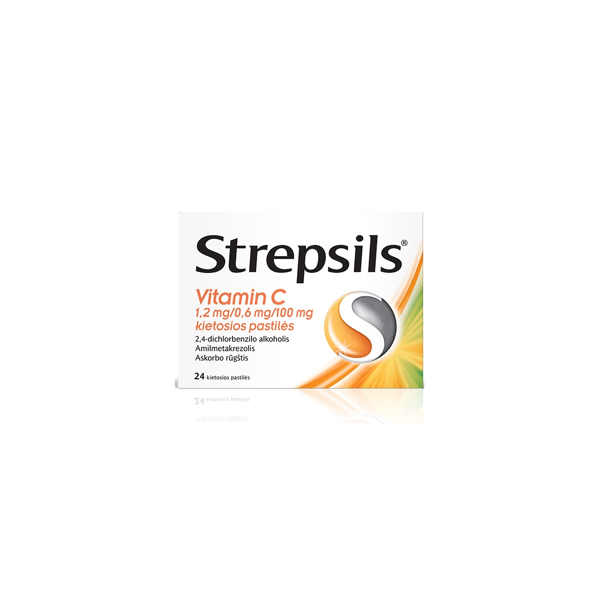 Strepsils Vitamin C kietosios pastilės N24 - 