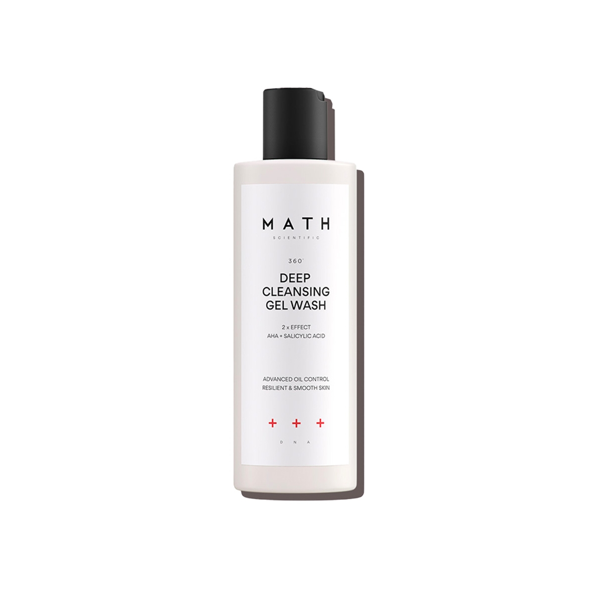 MATH giliai poras valantis aktyvusis prausiklis DEEP CLEANSING, 200ml - 