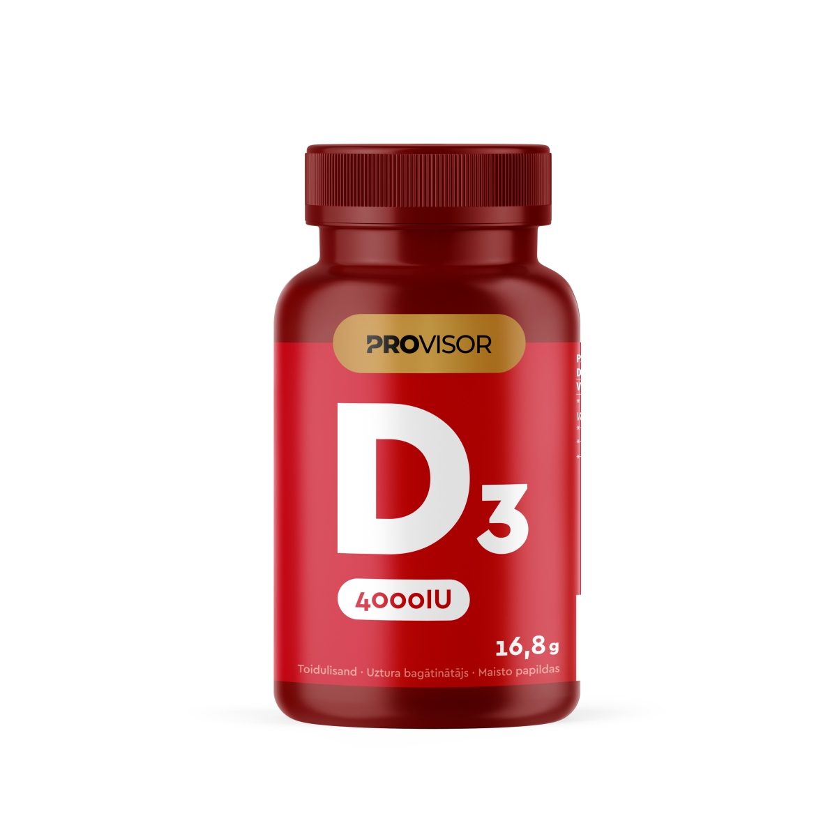 PROVISOR Vitaminas D 4000TV, N90 kapsulės - 