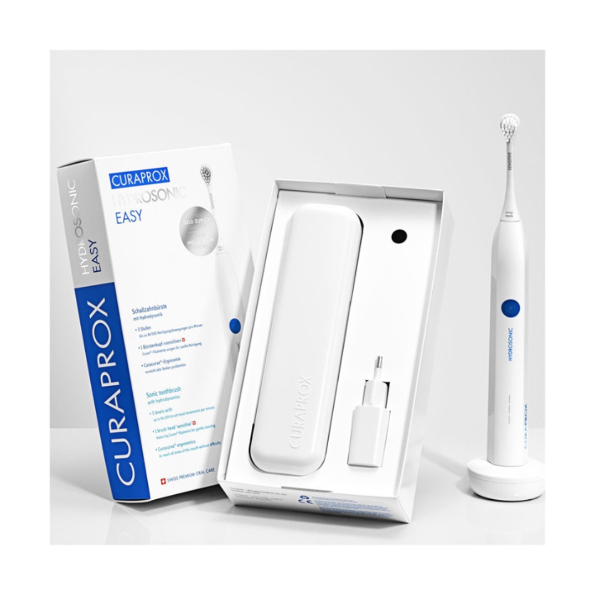CURAPROX elektrinis dantų šepetėlis HYDROSONIC EASY, N1 - 