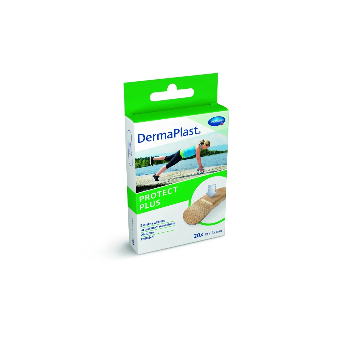 HARTMANN pleistrų rinkinys DERMAPLAST PROTECT PLUS, N20 - 