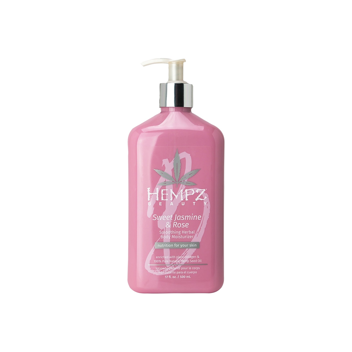 HEMPZ kūno kremas SWEET JASMIN & ROSE CALLOGEN INFUSED, 500ml - 