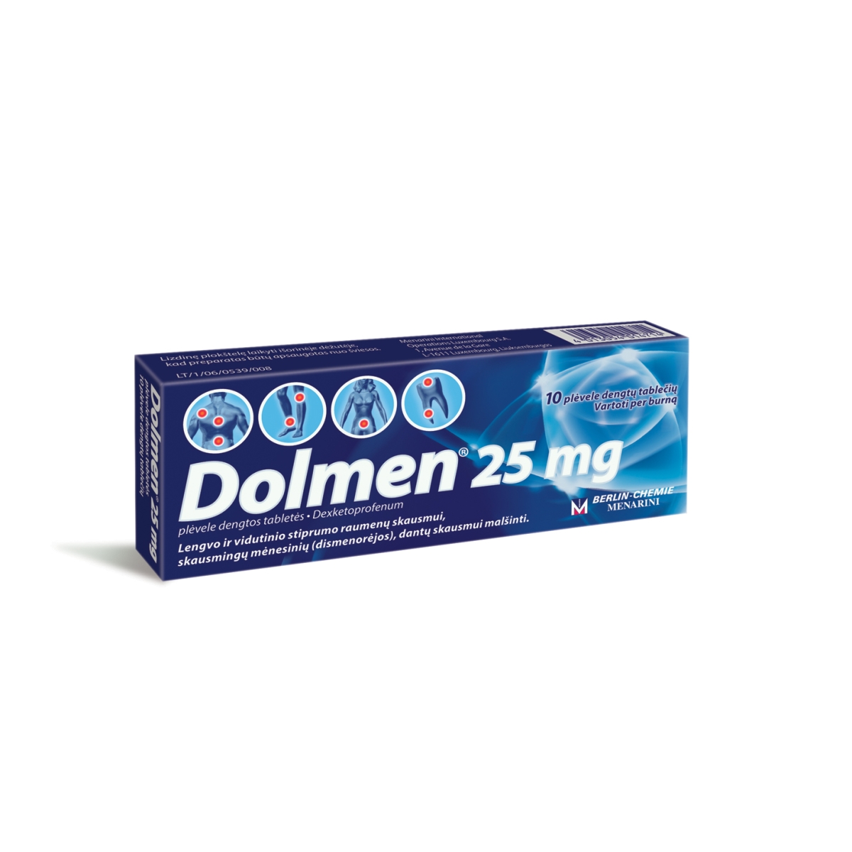 Dolmen 25mg tab. N10 - 