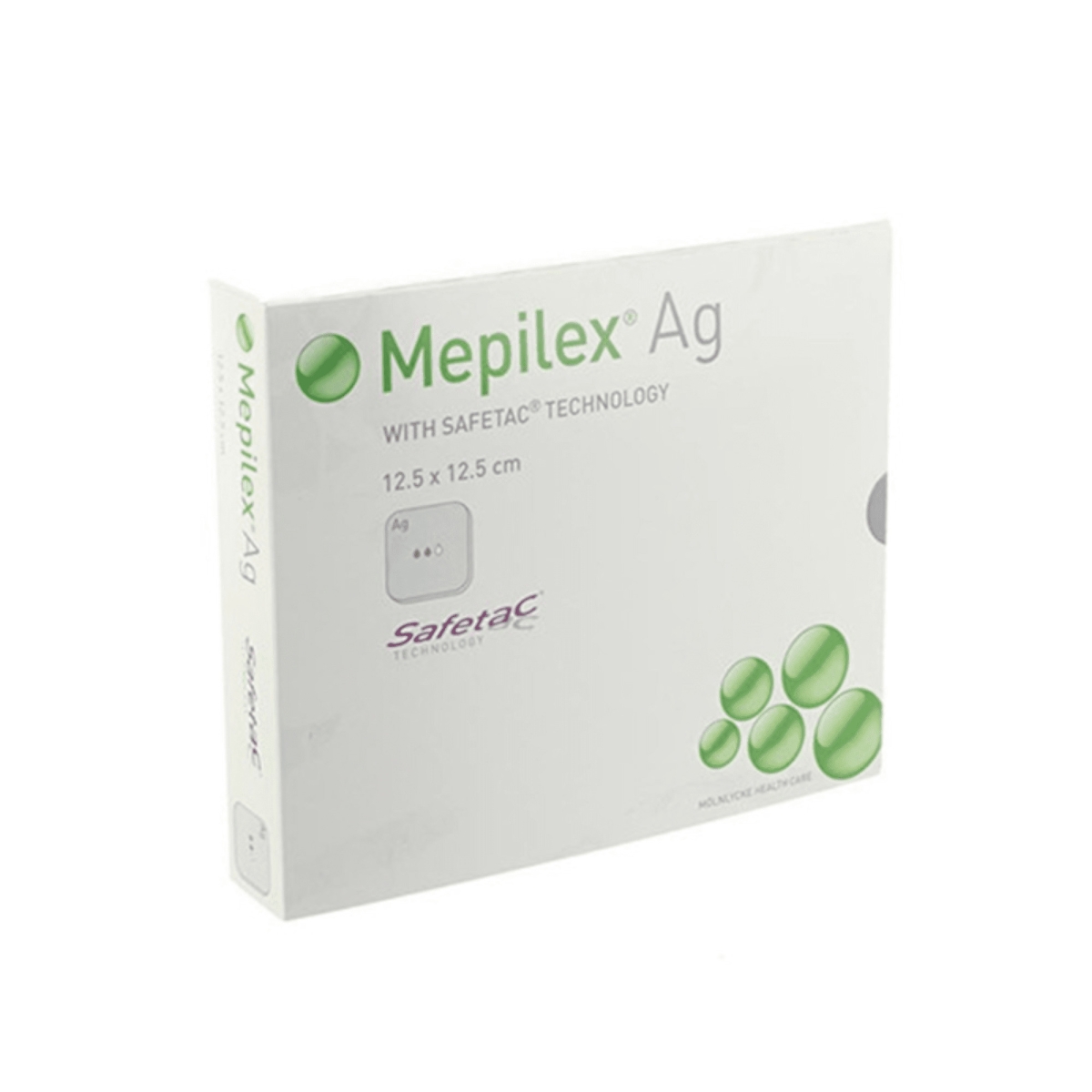 MEPILEX AG tvarstis 12,5 x 12,5cm, N5 - 