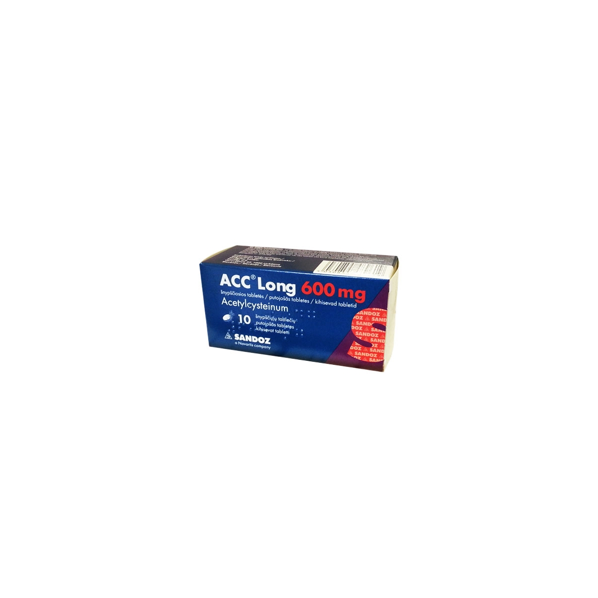 ACC Long 600mg šnypšč.tab. N10 - 