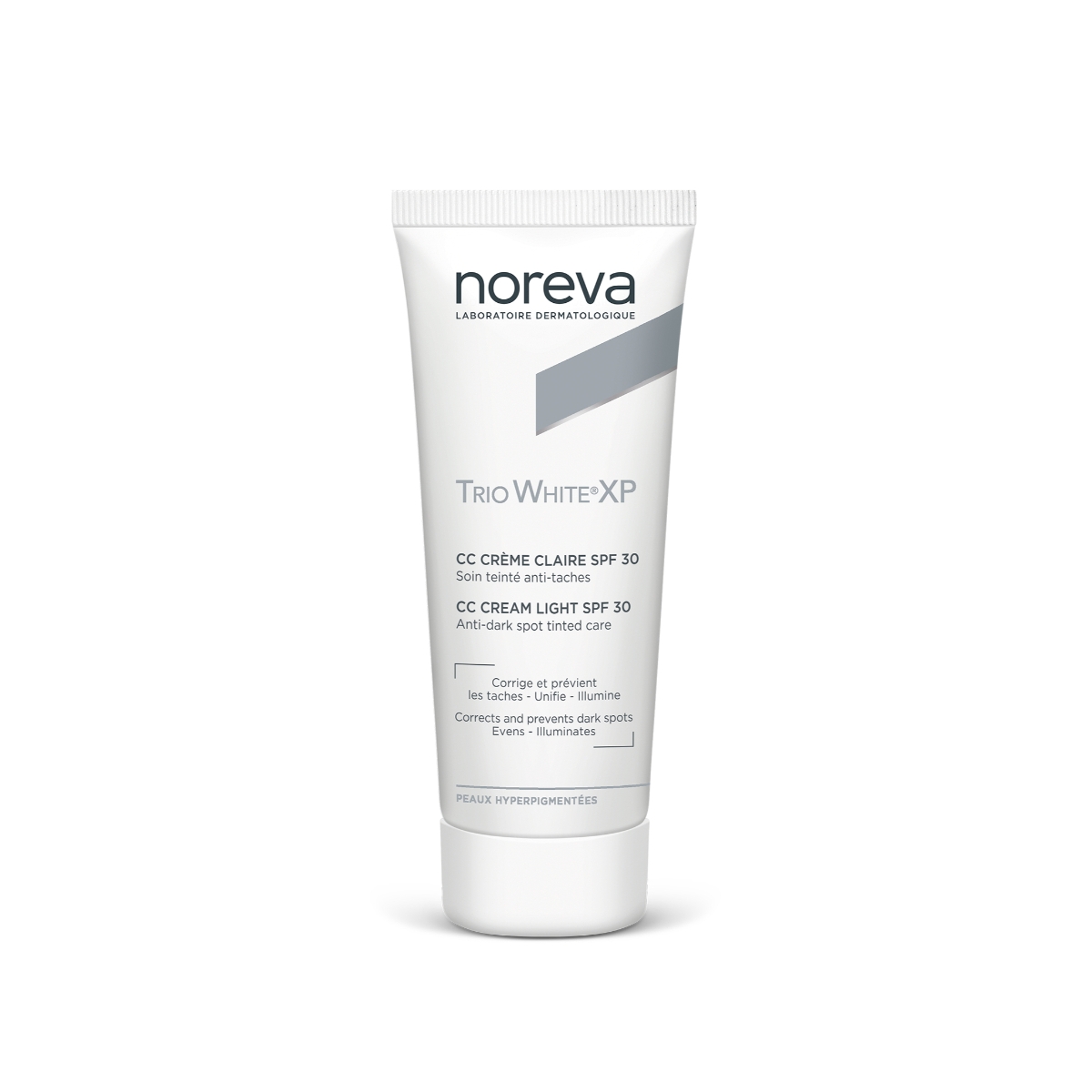 NOREVA pigmentines dėmes šalinantis toninis kremas TRIO WHITE XP, 40ml - 