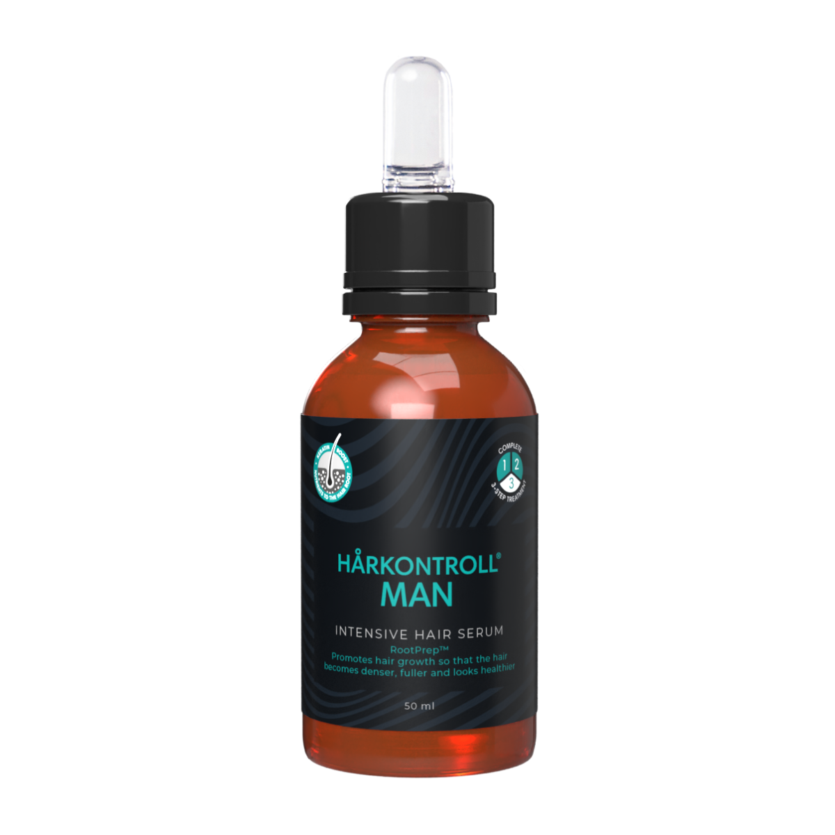 HÅRKONTROLL Plaukų Augimą Skatinantis Serumas MAN, 50ml -  1