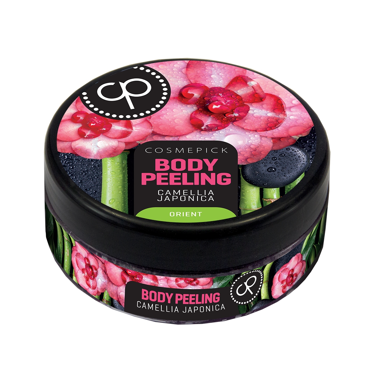 COSMEPICK kūno šveitiklis su japonine kamelija SPA RELAX, 200ml - 