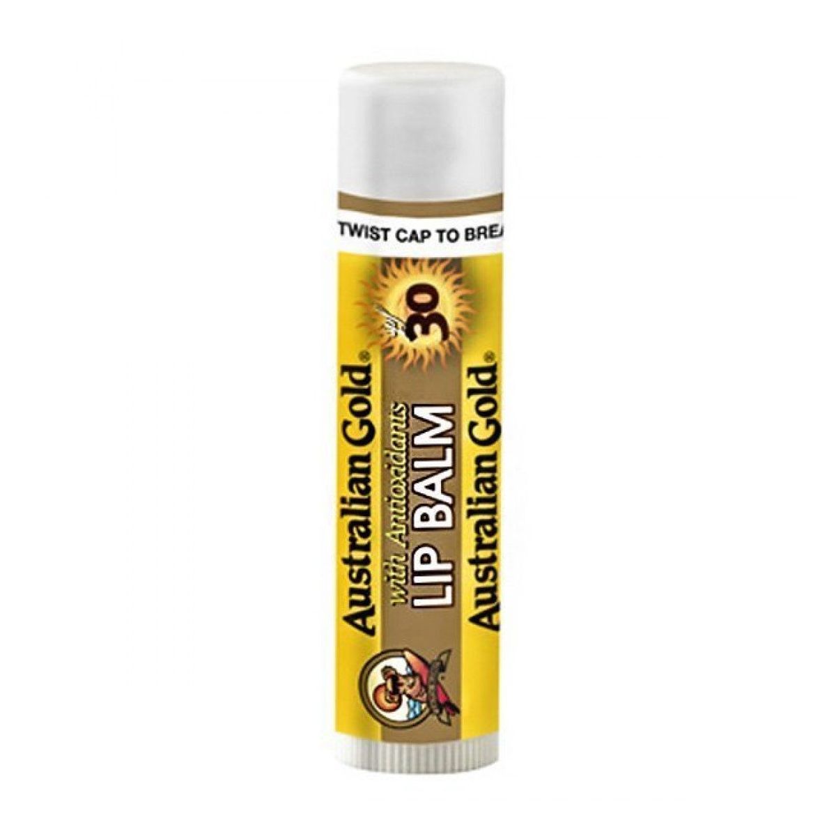 AUSTRALIAN GOLD apsauginis lūpų balzamas nuo saulės, SPF 30 - 