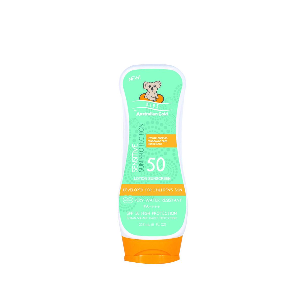 AUSTRALIAN GOLD apsauginis losjonas nuo saulės KIDS, SPF 50 - 