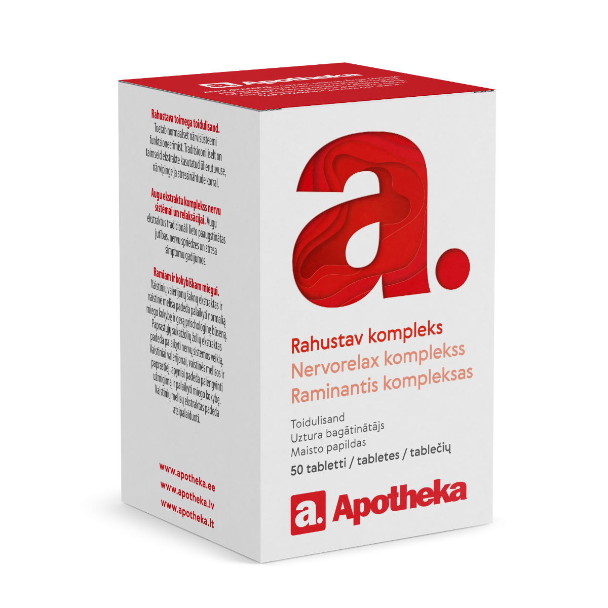 APOTHEKA Raminantis kompleksas, N50 -  1