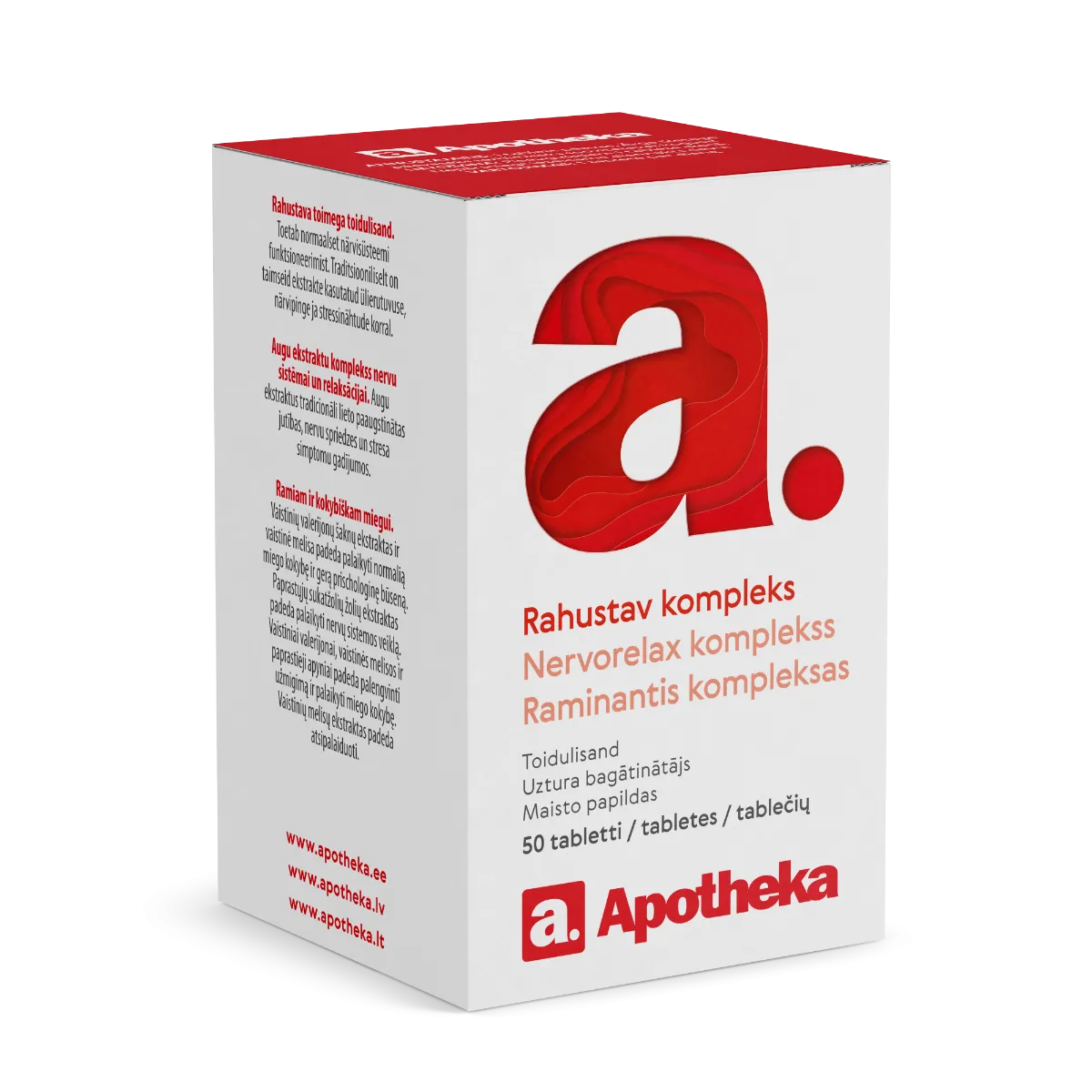 APOTHEKA Raminantis kompleksas, N50 -  1