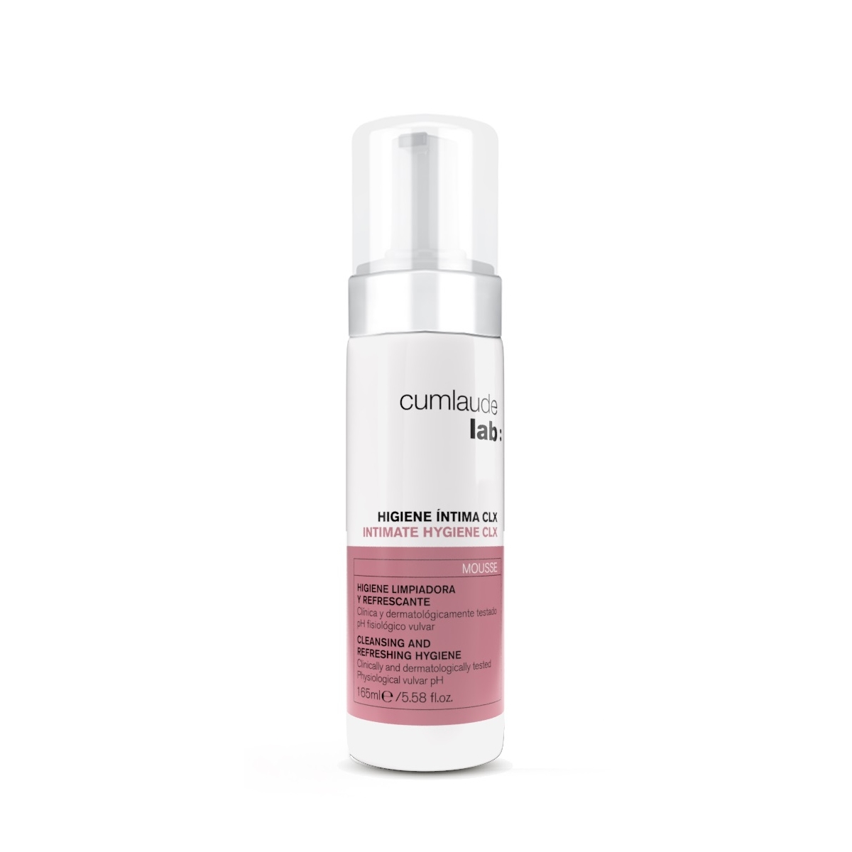 CUMLAUDE CLX intymios higienos putos su chlorheksidinu, 165ml - 