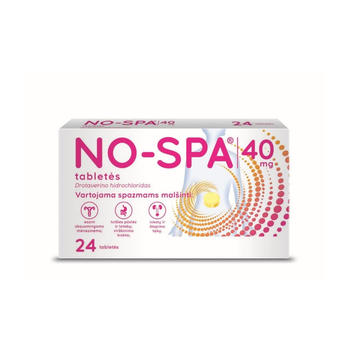 NO-SPA 40mg tab. N24 - 