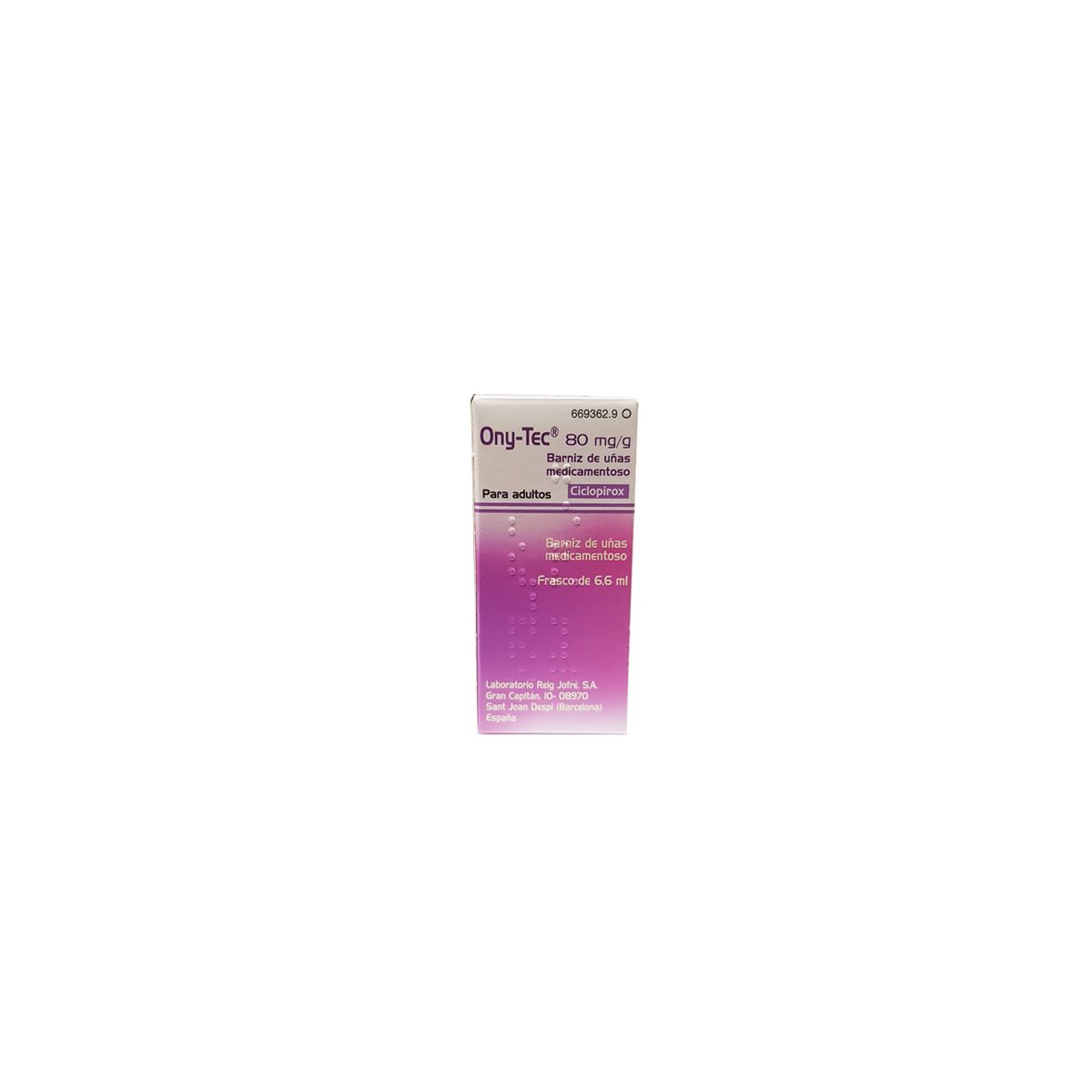 Ony-Tec 80mg/g vaistinis nagų lakas 6.6ml N1 (LI) Lex Ano - 