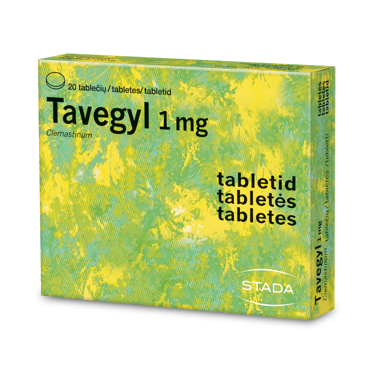 Tavegyl 1mg tab. N20 - 