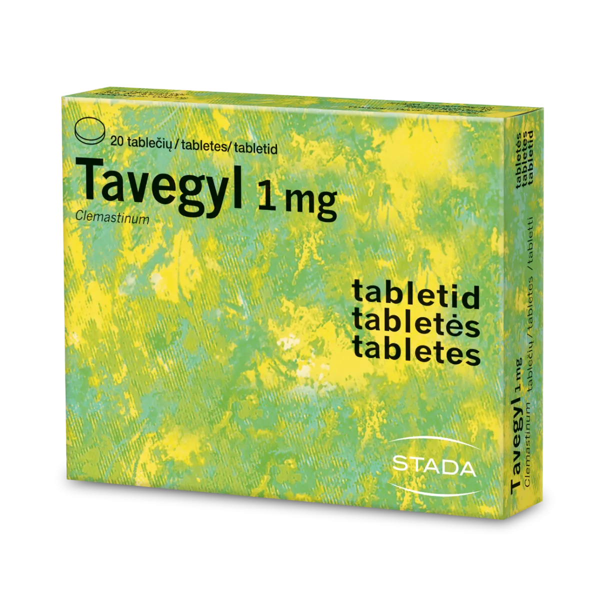 Tavegyl 1mg tab. N20 - 