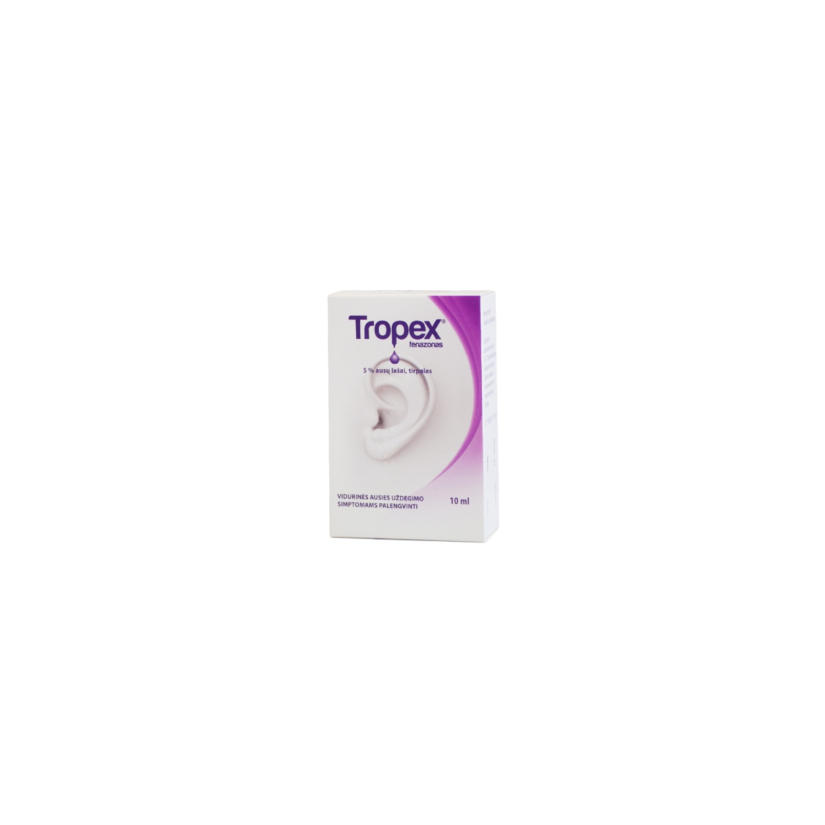 Tropex 50mg/ml lašai ausims 10ml N1 - 