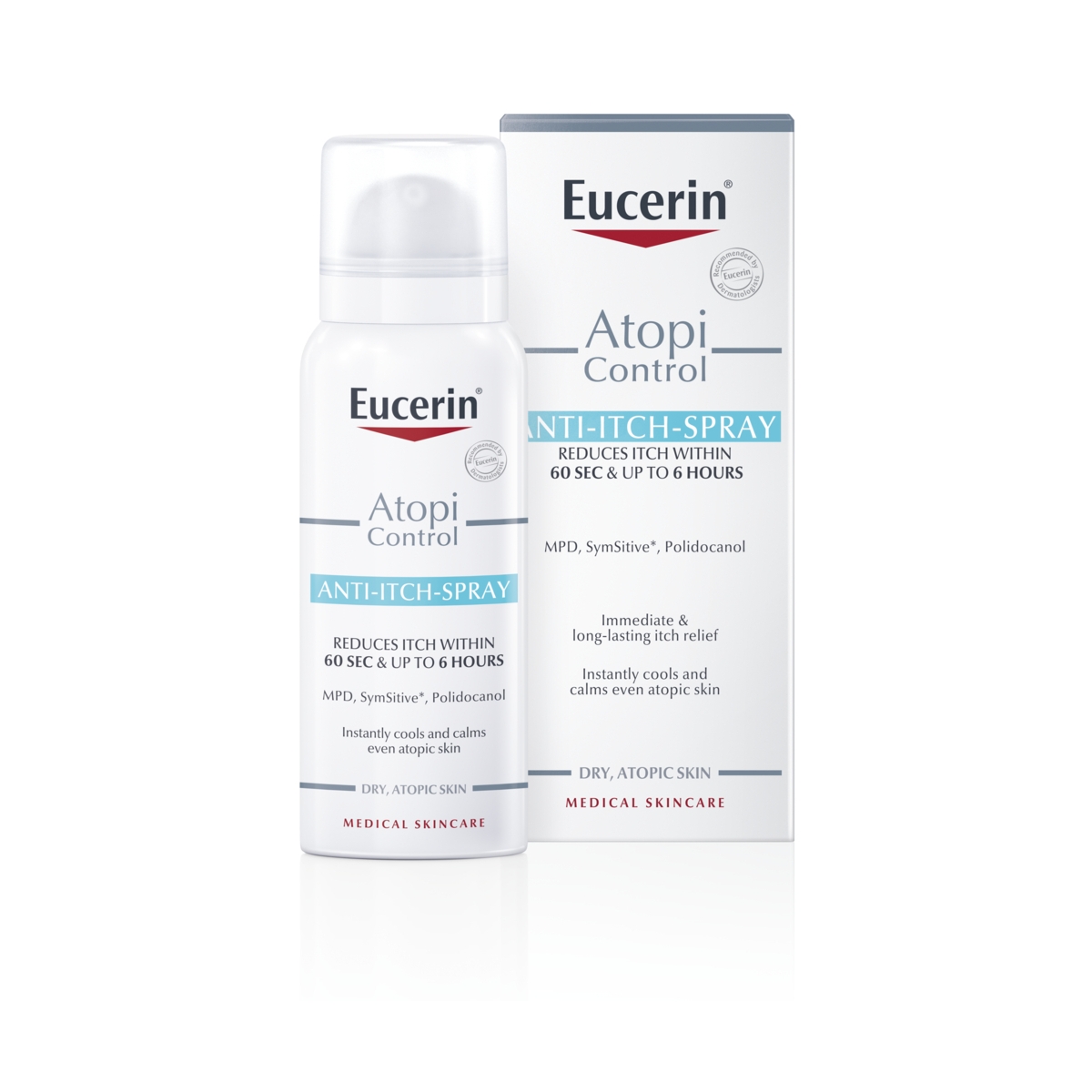 EUCERIN purškalas niežtinčiai odai ATOPICONTROL, 50ml - 