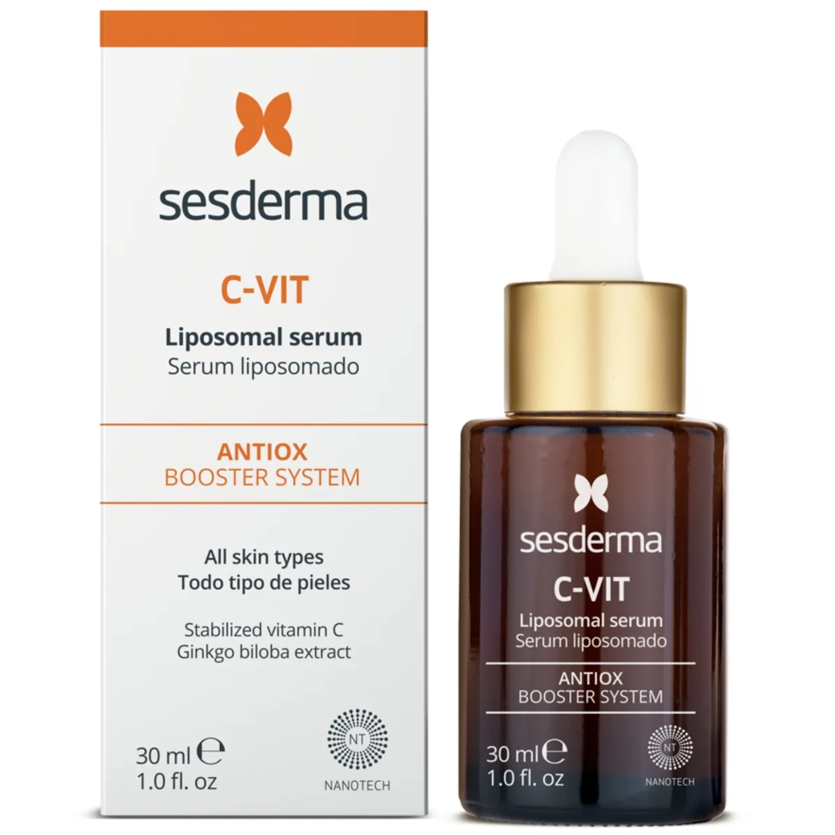 SESDERMA  liposominis serumas C-VIT, 30ml - 