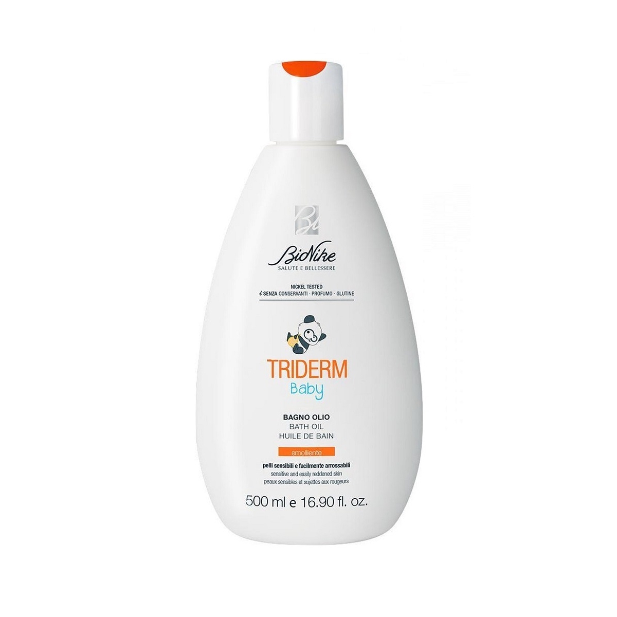 BioNike aliejinis vonios prausiklis TRIDERM BABY & KID, 500 ml - 