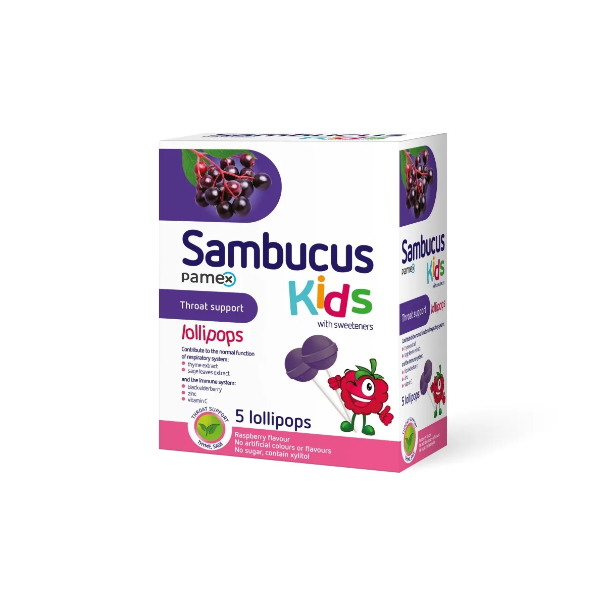 ledinukai su saldikliais SAMBUCUS KIDS, N5 - 
