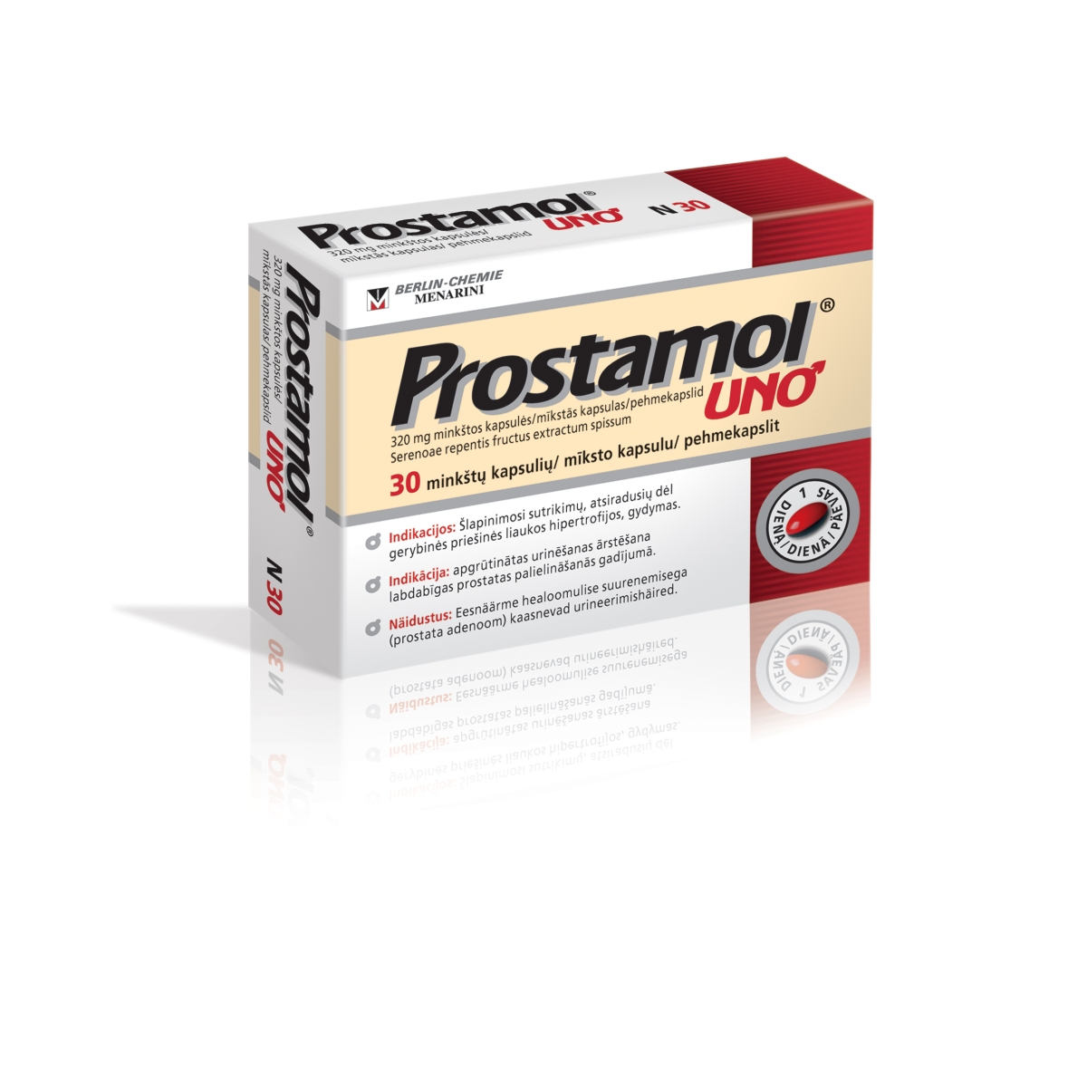 Prostamol Uno caps. N30 - 