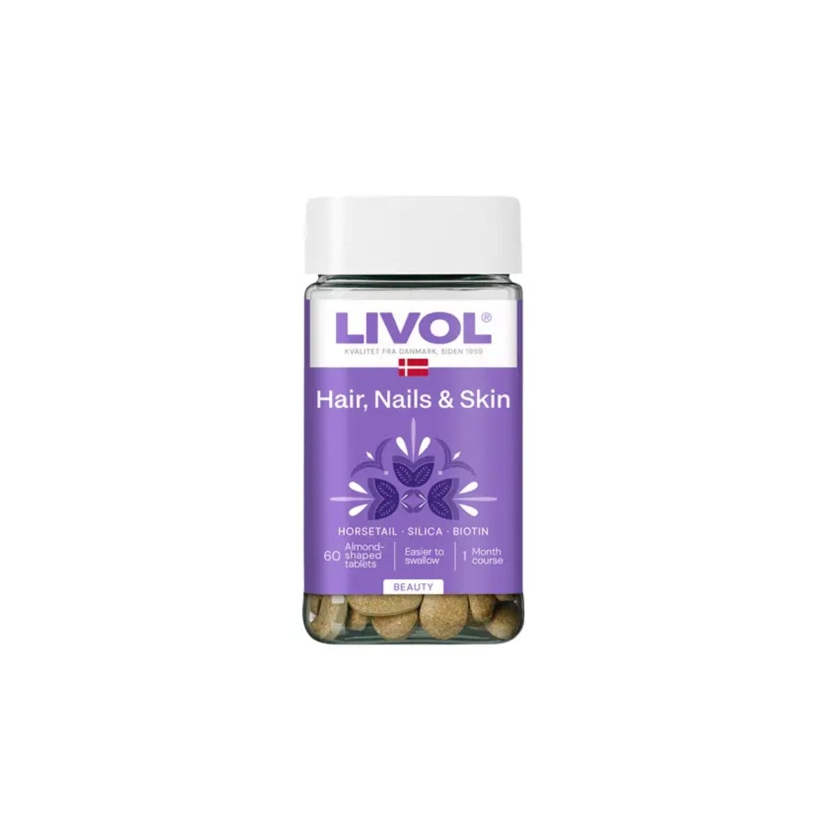 LIVOL maisto papildas HAIR, SKIN & NAILS, N60 - 